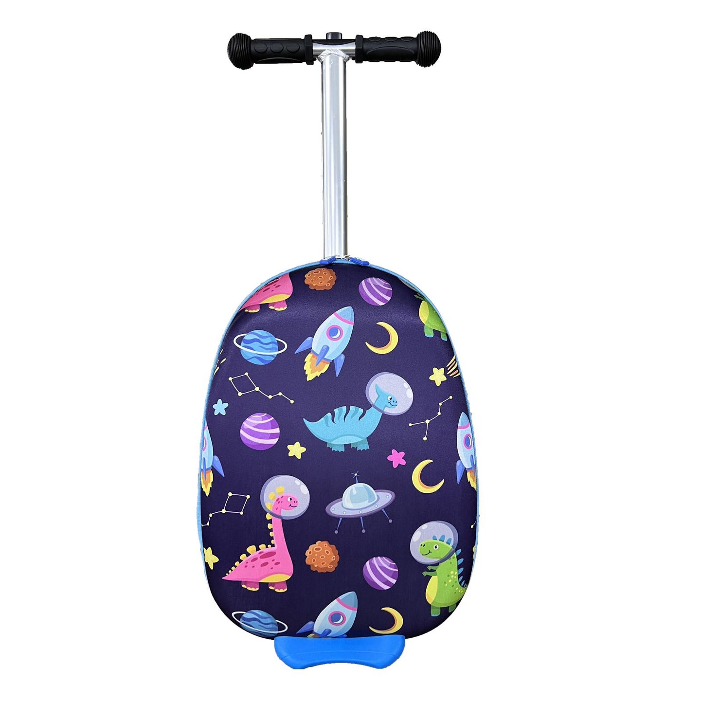 19 inch EVA scooter suitcase- SPACE AND DINOSAUR